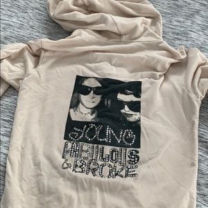 Young fabulous and broke sweatshirt